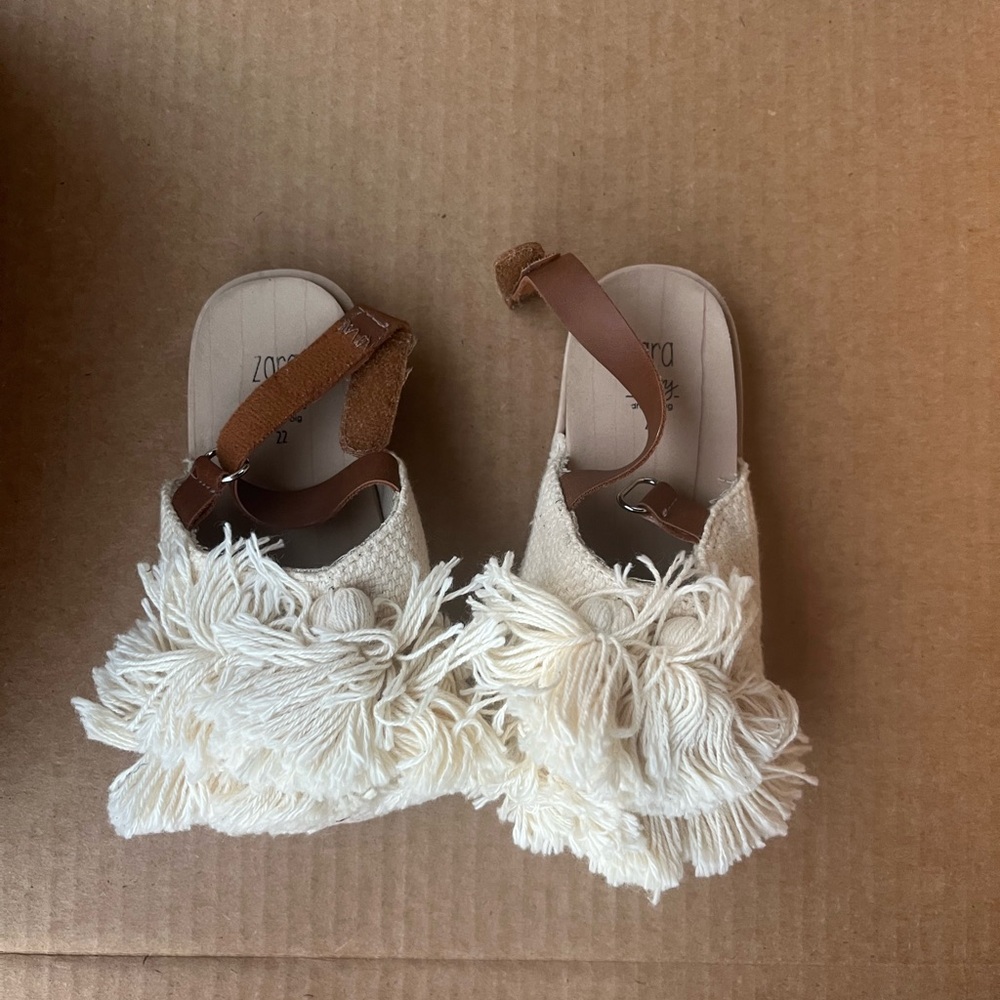 Zara girls sandals